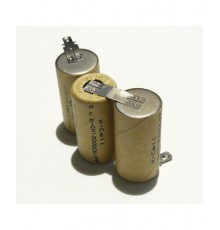 Složená baterie s vývody na konektor FAST-ON - velikost SC - 3.6V/1500mAh | SC1500SCK