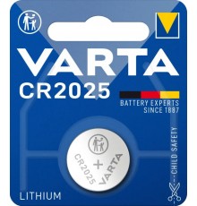 Baterie VARTA CR2025 - 3V - knoflíková - lithiová - blistr