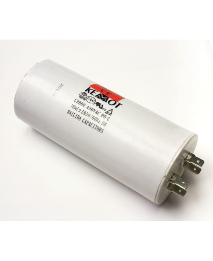 Rozběhový motorový kondenzátor 100uF - 450V